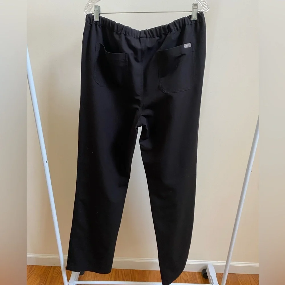 Figs Pisco Basic men's Scrub Pants Sz M Tall black